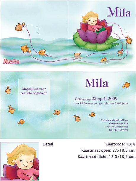 Detail lelie mila